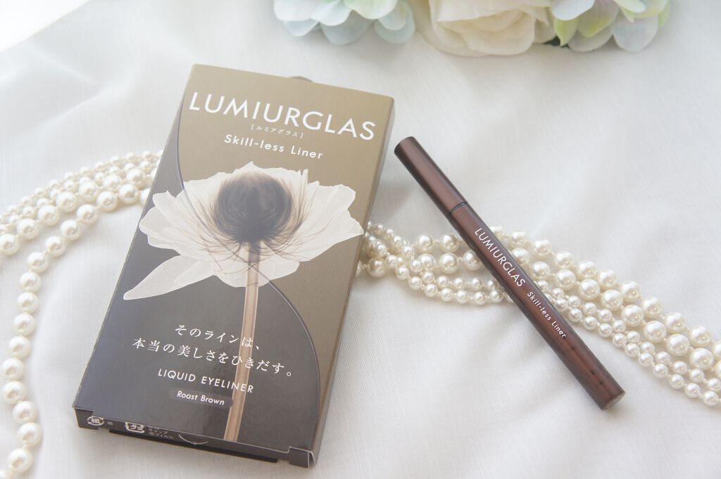 スキルレスライナー/LUMIURGLAS/リキッドアイライナーを使ったクチコミ(1枚目)