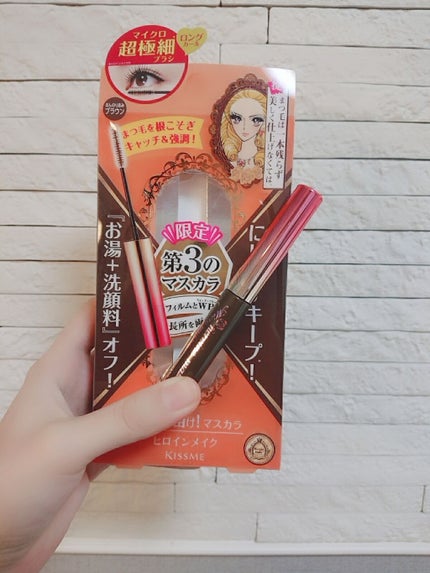 マイクロマスカラ アドバンストフィルム/ヒロインメイク/マスカラを使ったクチコミ(1枚目)