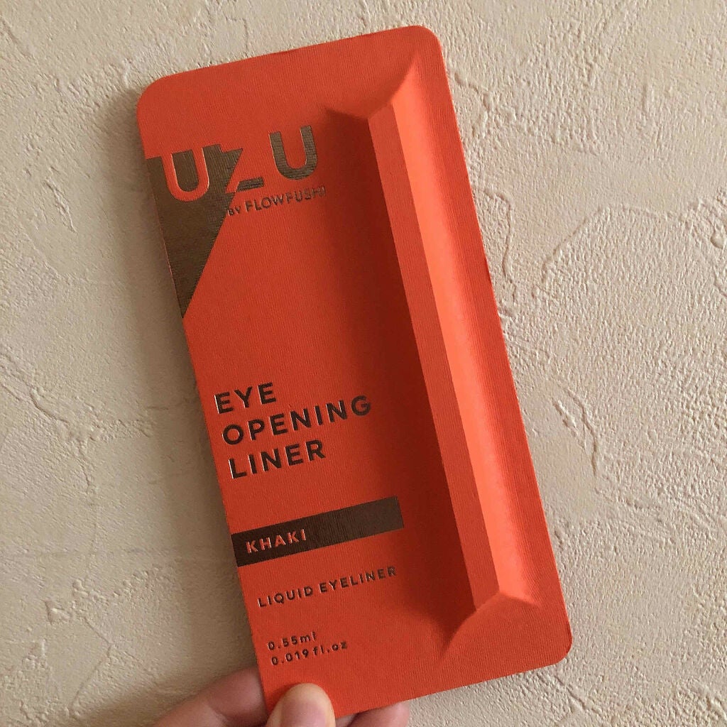 EYE OPENING LINER/UZU BY FLOWFUSHI/リキッドアイライナーを使ったクチコミ(2枚目)