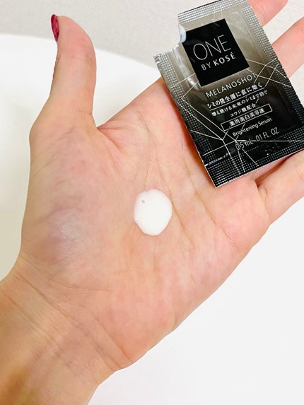 メラノショット W/ONE BY KOSE/美容液を使ったクチコミ(3枚目)