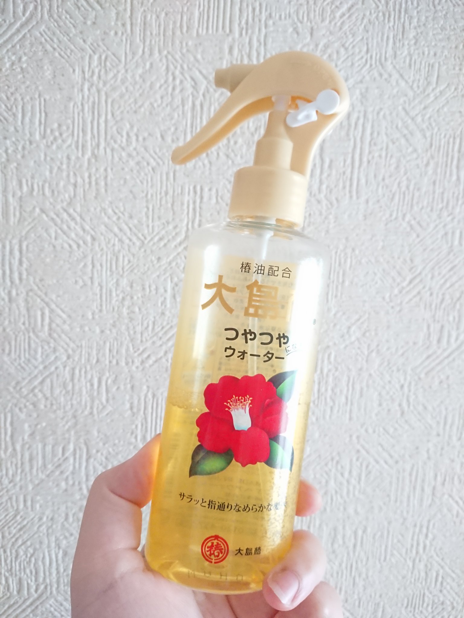 ヘアウォーター/大島椿/プレスタイリング・寝ぐせ直しを使ったクチコミ（1枚目）