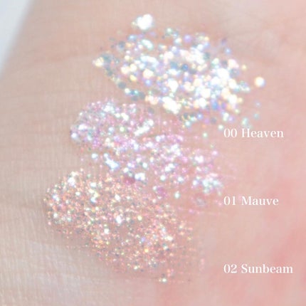 グリッターアイシャドウ/Dear.A/グリッターを使ったクチコミ(4枚目)