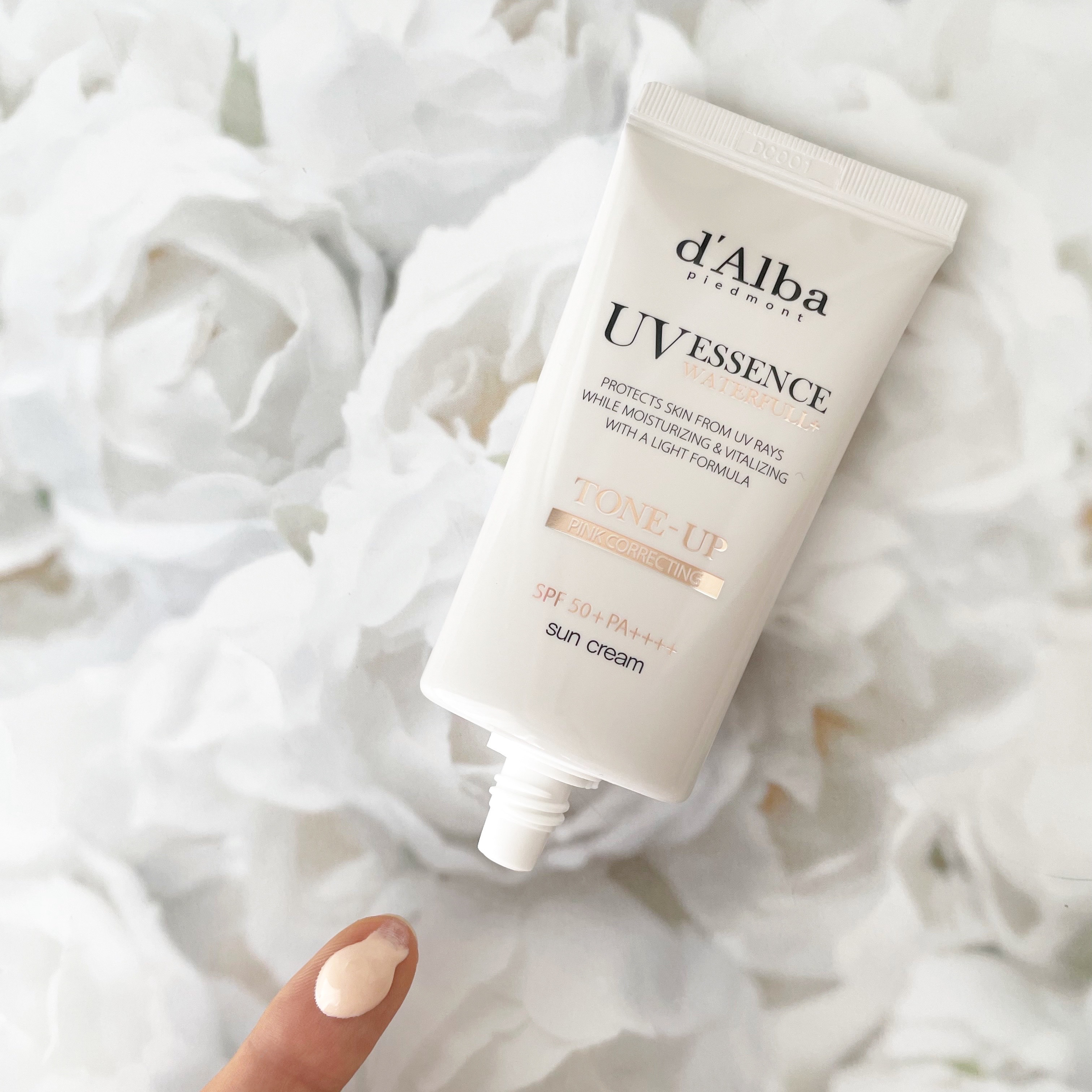 ウォータフルトーンアップサンクリーム/ダルバ/日焼け止めクリームを使ったクチコミ（3枚目）