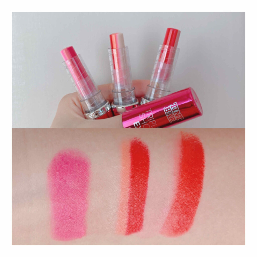 ティントバー トリプルショット/VDL/口紅を使ったクチコミ（2枚目）