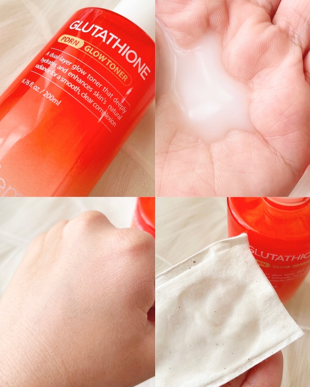 グルタチオンPDRNグロートナー /make prem/化粧水を使ったクチコミ（2枚目）