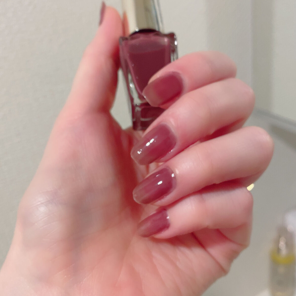 カラフルネイルズ N71 ムラサキイモ/キャンメイク/マニキュアを使ったクチコミ（2枚目）