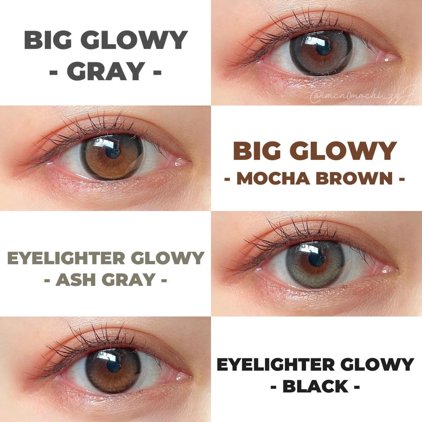 Eyelighter Glowy 1Month/OLENS/カラーコンタクトレンズを使ったクチコミ(2枚目)