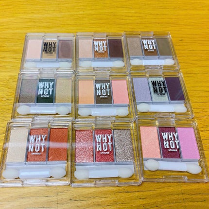 WHY NOT SPINNS 3色アイシャドウ/DAISO/アイシャドウパレットを使ったクチコミ(4枚目)