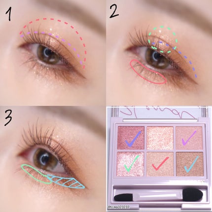 オーラクリエイション/BLEND BERRY/アイシャドウパレットを使ったクチコミ(5枚目)