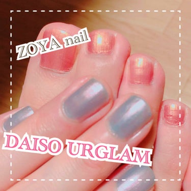 UR GLAM　COLOR NAIL SELECTION トップコート/U R GLAM/マニキュアを使ったクチコミ（2枚目）