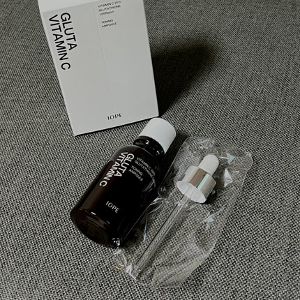 グルタ ビタミンC トーニング アンプル/IOPE/美容液を使ったクチコミ(2枚目)