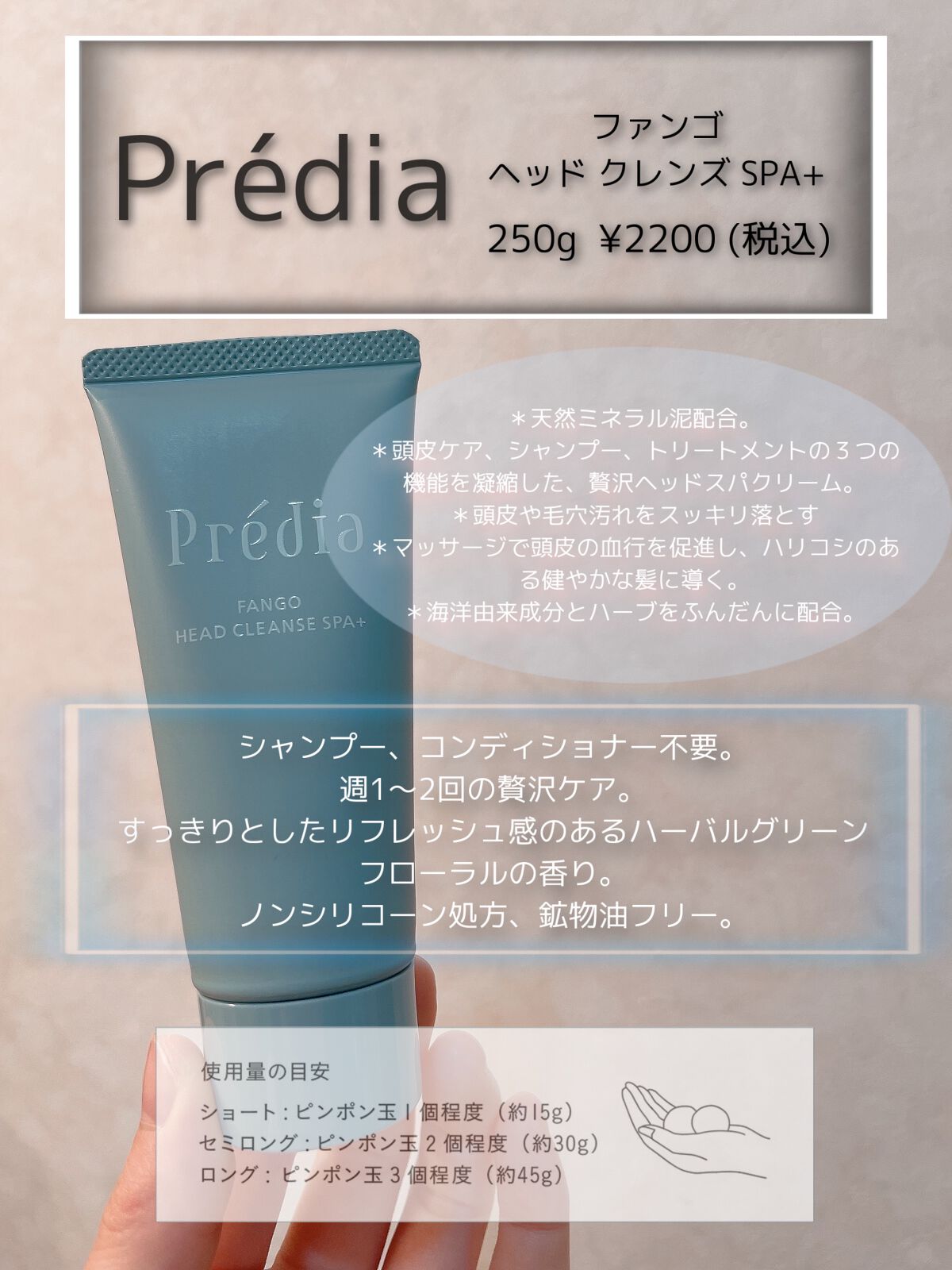 プレディア スパ・エ・メール ファンゴ W クレンズ/Prédia/クレンジングクリームを使ったクチコミ(3枚目)