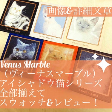 Venus Marble アイシャドウキャットシリーズ/Venus Marble/パウダーアイシャドウを使ったクチコミ（1枚目）