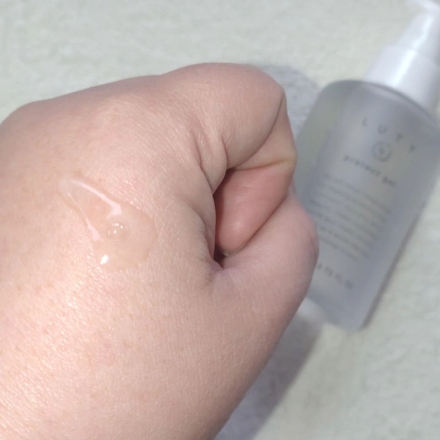 ルーティー プロテクトジェル/LUTY/アウトバストリートメントを使ったクチコミ(4枚目)