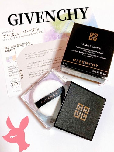 【GIVENCHY】ジバンシイ
プリズム•リーブル 
パステル•シフォンNo.1
✼••┈┈••✼••┈┈••✼••┈┈••✼••┈┈••✼
LIPS様経由でジバンシイ様より頂きました！
本当にありがと