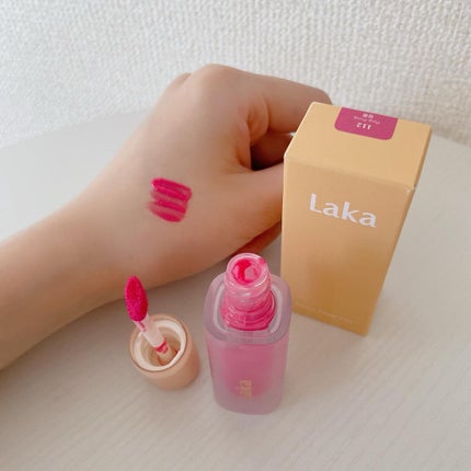 フルーティーグラムティント/Laka/リップティントを使ったクチコミ(2枚目)