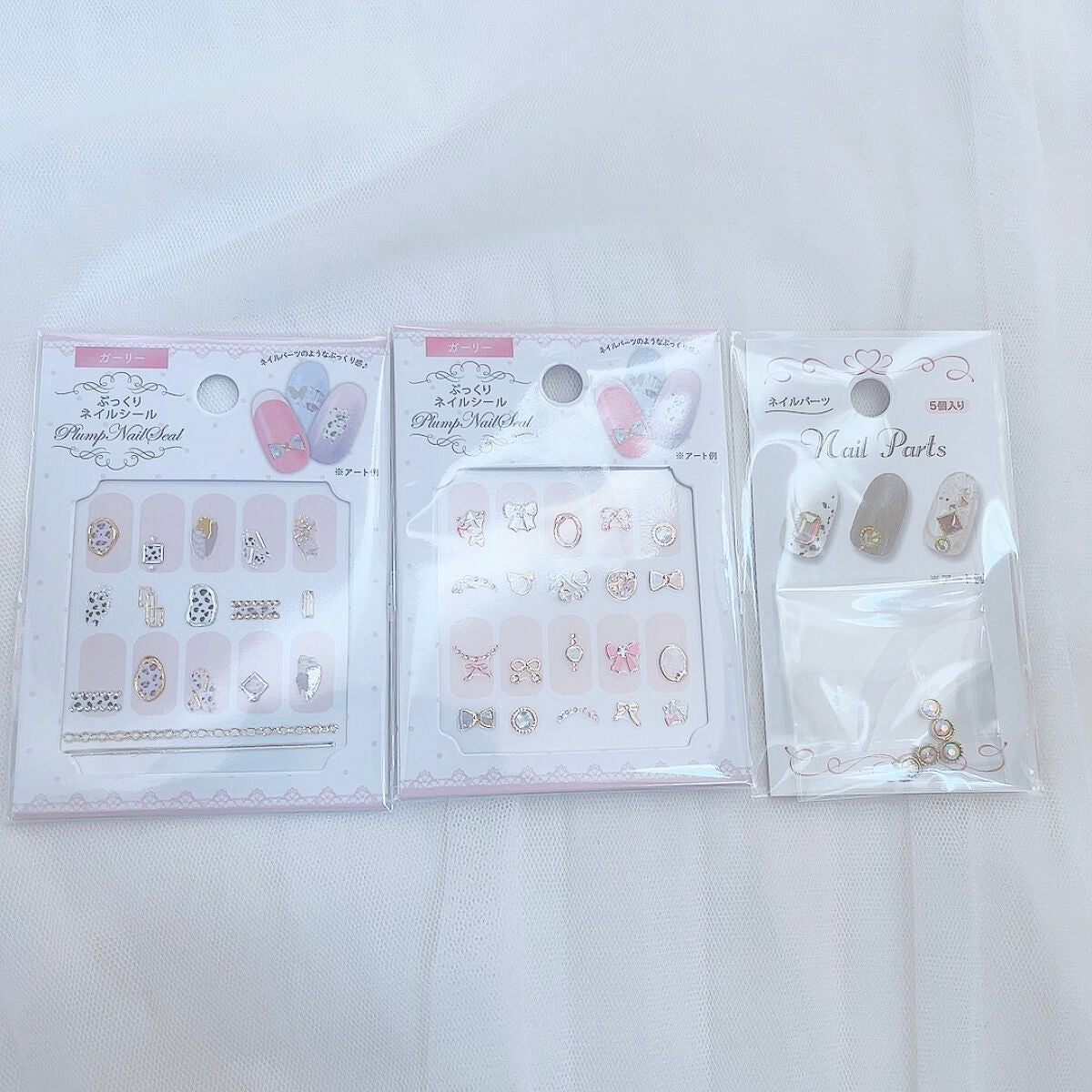 ネイルシール/セリア/ネイルシールを使ったクチコミ(5枚目)