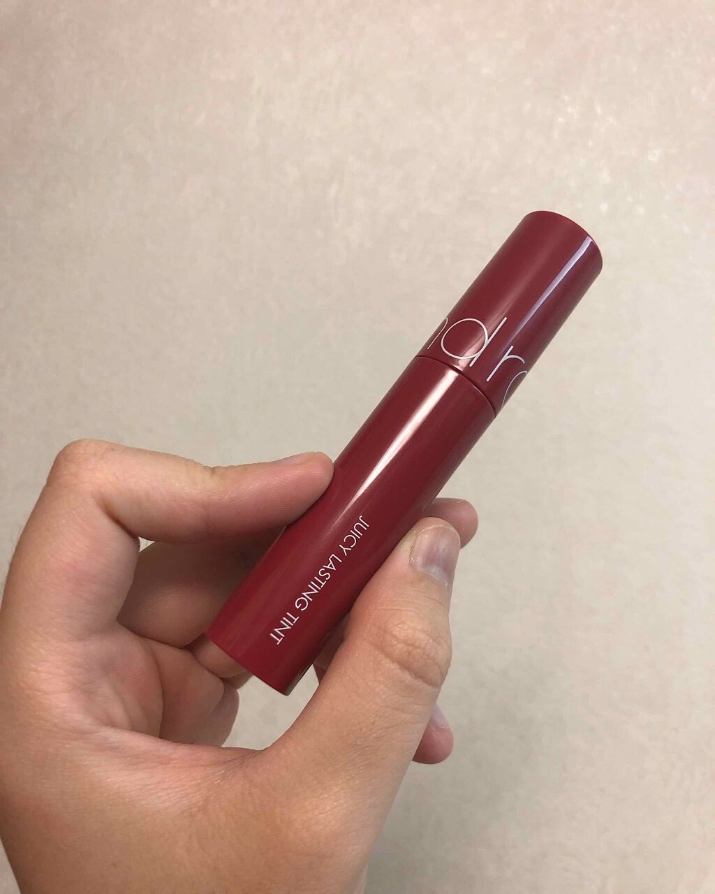 ジューシーラスティングティント/rom&nd/リップティントを使ったクチコミ（2枚目）