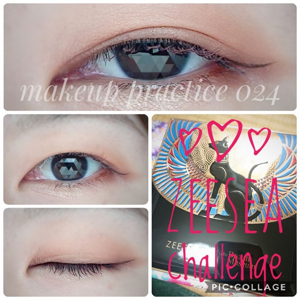 メイク練習その24 ＆ ZEESEAチャレンジ！

今回はマットな質感を中心に。
ラメは左上の白を使ったのですが…
白？？なんか分からないけど可愛いキラキラが…！

使う度に楽しい！

#練習 #アイメイク #ZEESEA_challeng