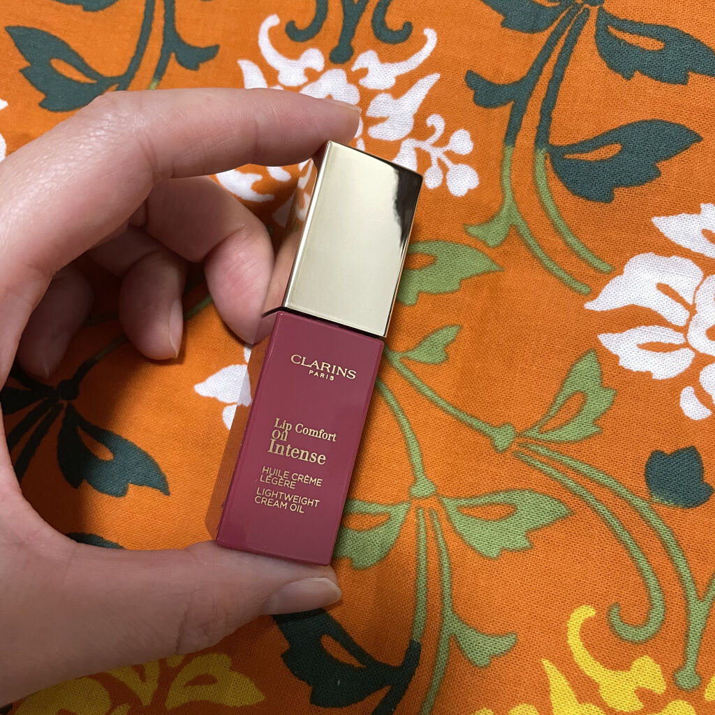 コンフォート リップオイル インテンス/CLARINS/リップグロスを使ったクチコミ（1枚目）