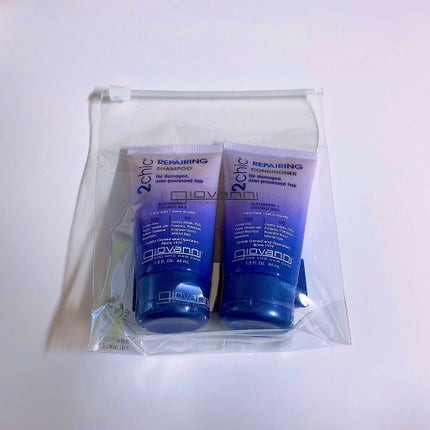 ジョヴァンニ 2chic ダメージ シャンプー/コンディショナー/giovanni/市販シャンプーを使ったクチコミ(1枚目)