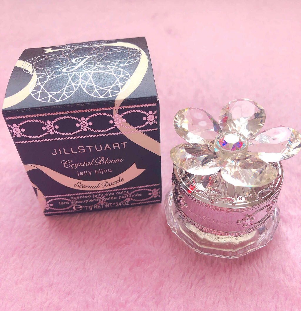 ジルスチュアート クリスタルブルーム ジェリービジュー 07 Eternal Dazzle/JILL STUART/ジェル・クリームアイシャドウを使ったクチコミ（1枚目）