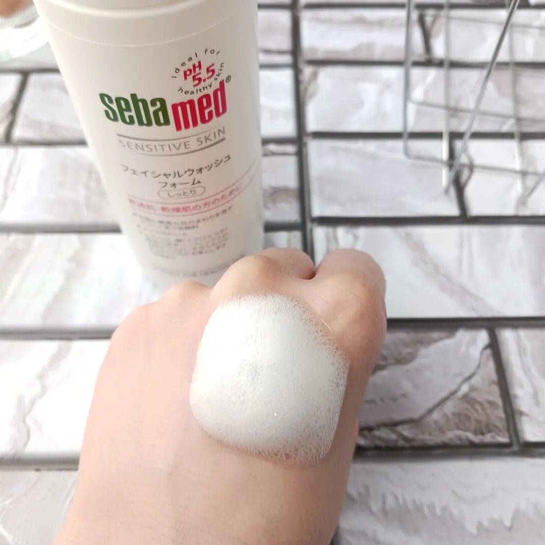 フェイシャルウォッシュフォーム(しっとり)/セバメド/洗顔フォームを使ったクチコミ（3枚目）