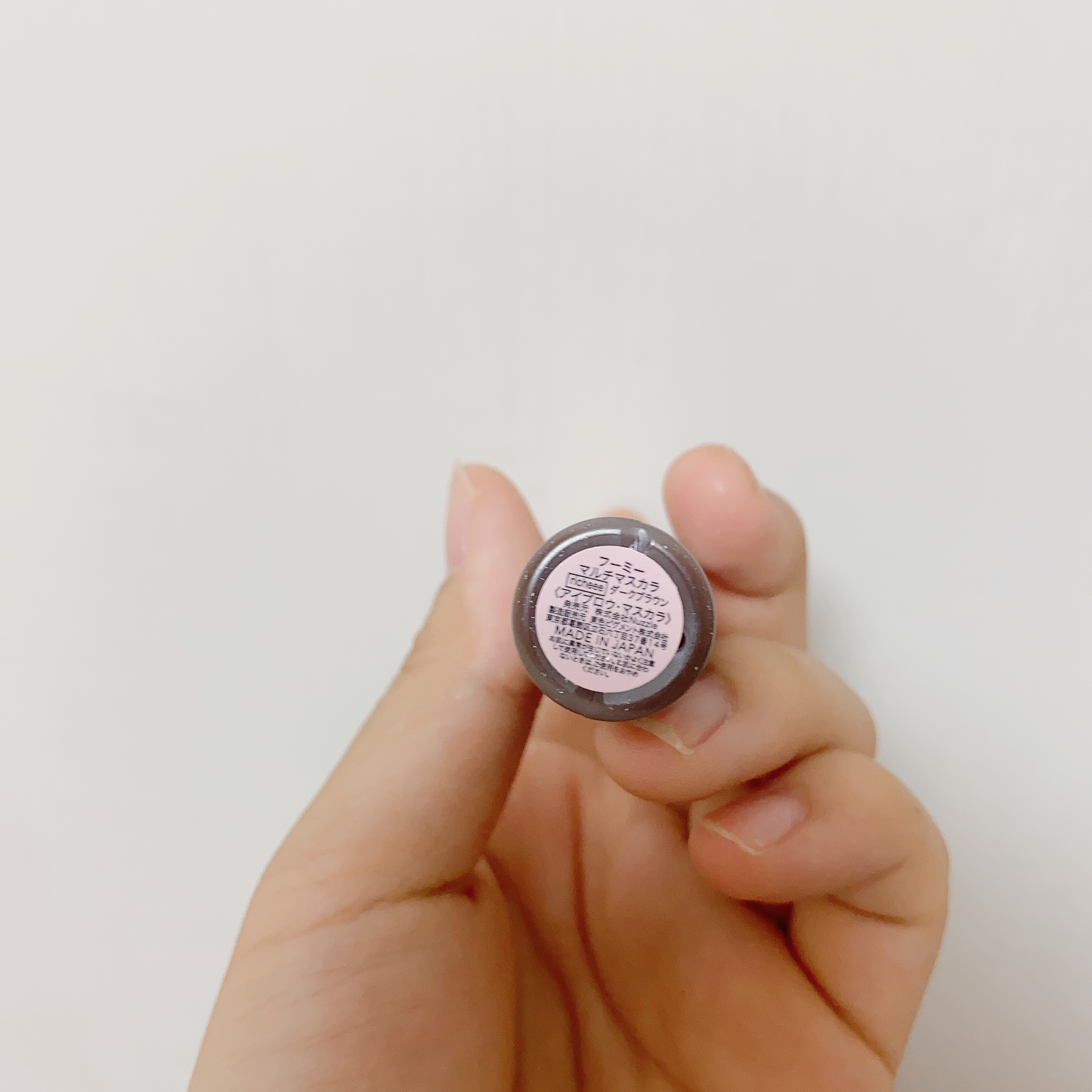 マルチマスカラ richeee:ダークブラウン/WHOMEE/眉マスカラを使ったクチコミ（3枚目）