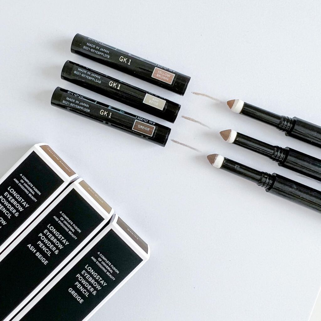 ロングステイ アイブロウパウダー&ペンシル/ブリリアージュ/アイブロウペンシルを使ったクチコミ(5枚目)