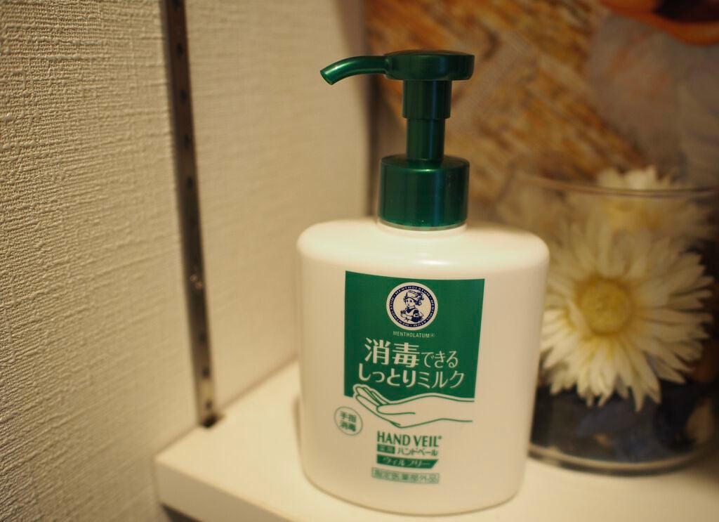 ハンドベール ウィルフリーミルク/メンソレータム/ハンドクリームを使ったクチコミ(1枚目)