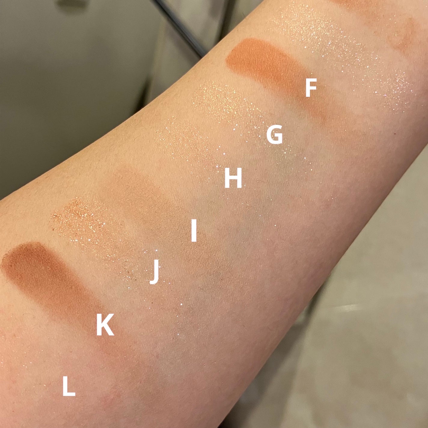 シャイニング12色ミニアイシャドウパレット/jill leen./アイシャドウパレットを使ったクチコミ(6枚目)