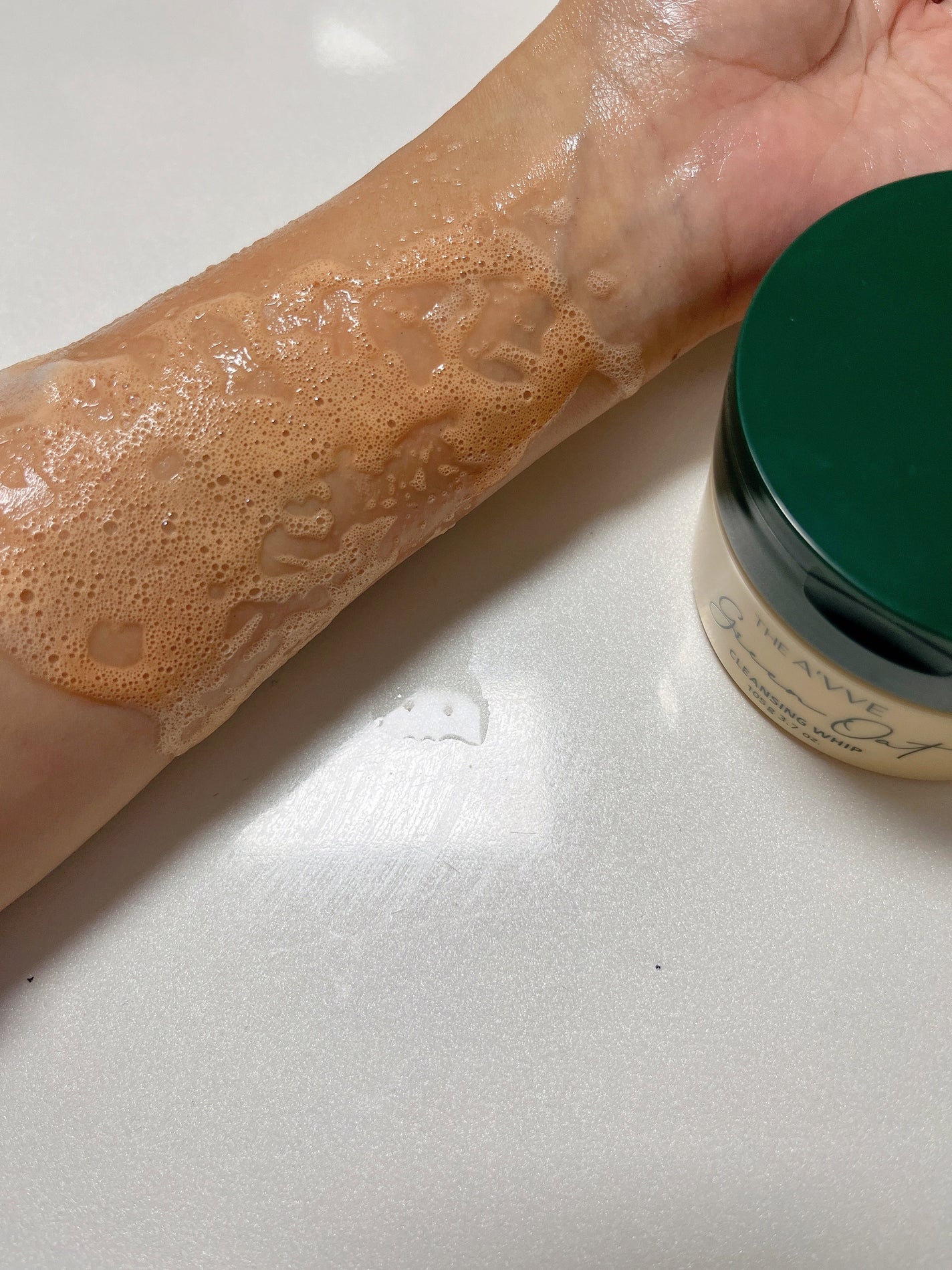 グリーンオートクレンジングホイップ/THE A'VVE/その他洗顔料を使ったクチコミ(7枚目)