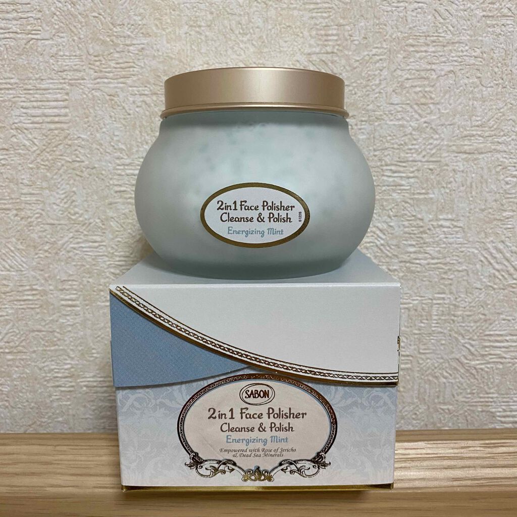 フェイスポリッシャー リフレッシング（ミント）/SABON/スクラブ・ゴマージュを使ったクチコミ（1枚目）