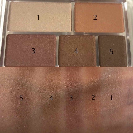 パーフェクトマルチアイズ/キャンメイク/アイシャドウパレットを使ったクチコミ(2枚目)