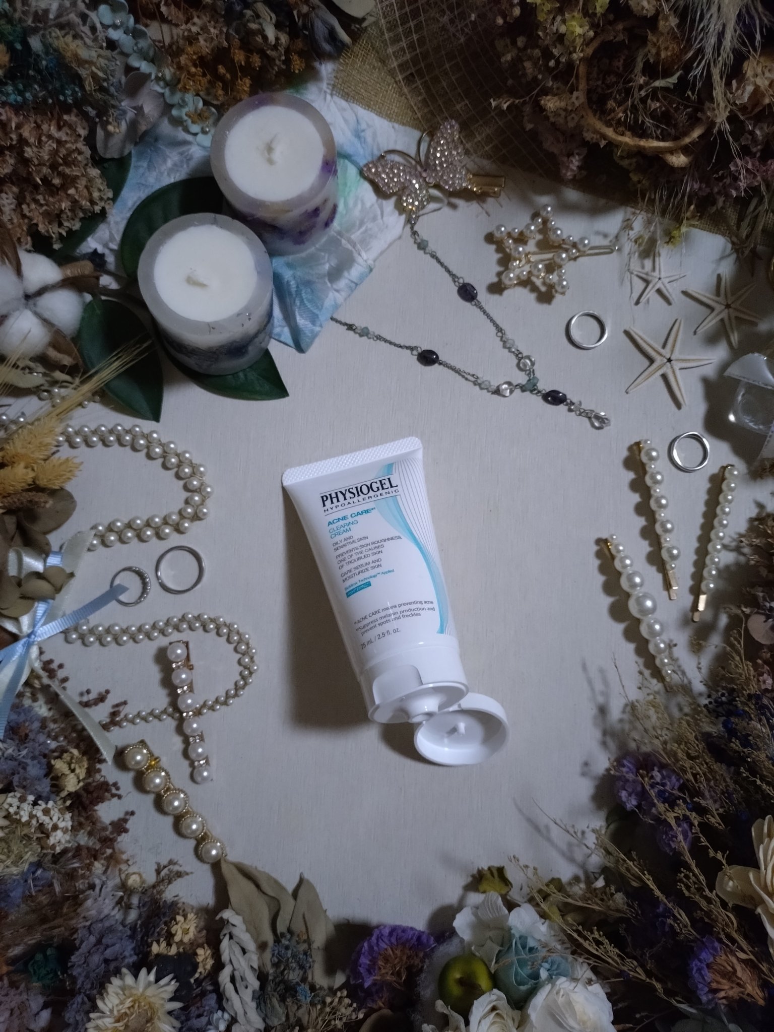 アクネケア クリアリング フェイシャル クリーム/PHYSIOGEL/フェイスクリームを使ったクチコミ（3枚目）