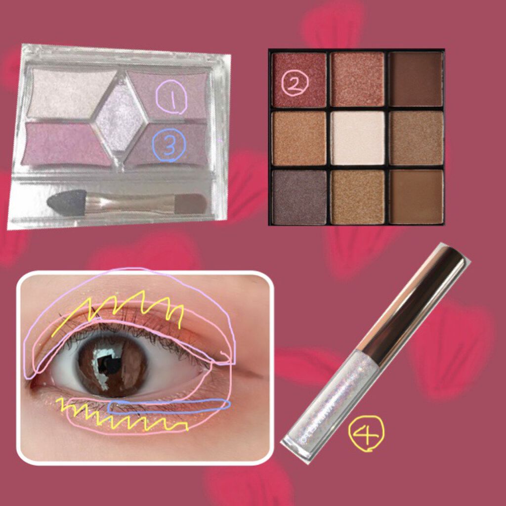 トゥインクルグリッター/VAVI MELLO/グリッターを使ったクチコミ（2枚目）