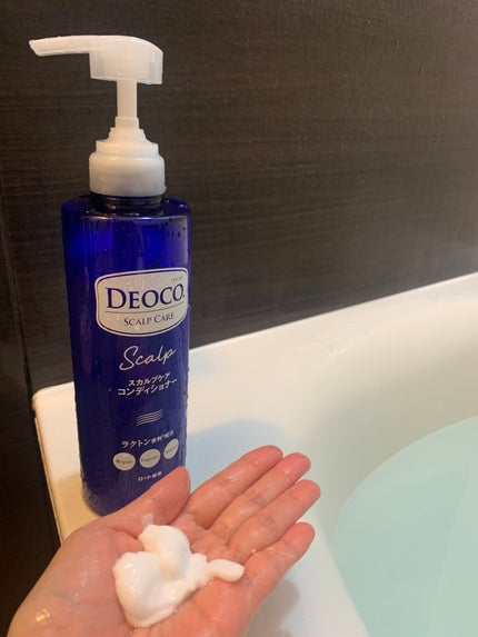 デオコ スカルプケアシャンプー/コンディショナー/DEOCO(デオコ)/市販シャンプーを使ったクチコミ(2枚目)