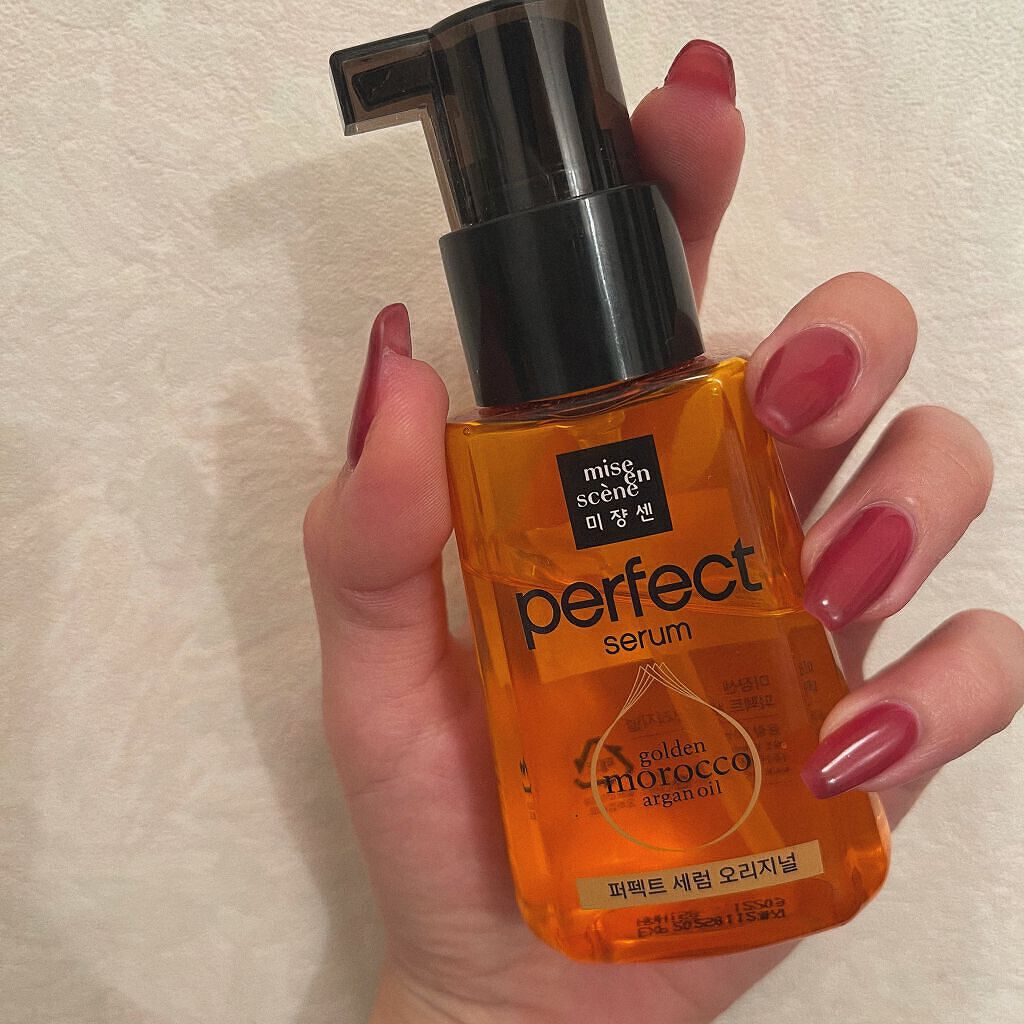 パーフェクト セラム オリジナル/miseenscene/ヘアオイルを使ったクチコミ(1枚目)
