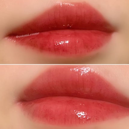 ルージュ ピュールクチュール ヴェルニ ウォーターステイン/YVES SAINT LAURENT BEAUTE/口紅を使ったクチコミ(4枚目)