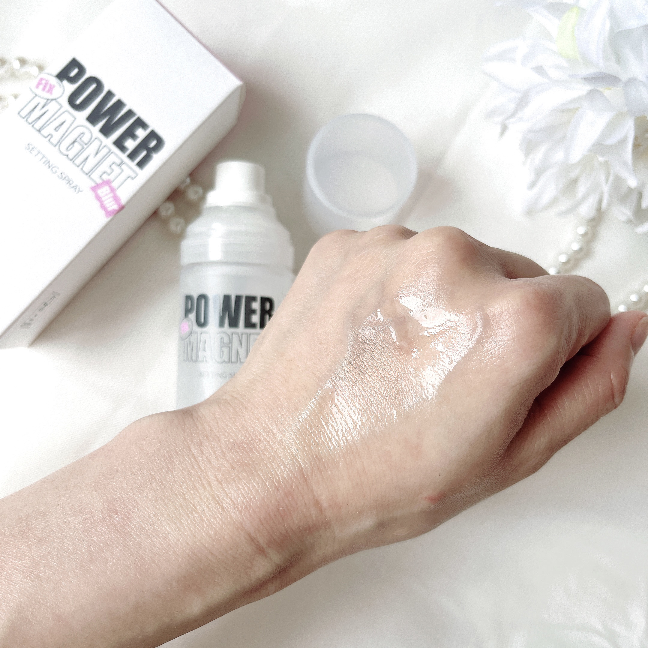 パワーマグネットセッティングスプレー/i’m meme/フィックスミストを使ったクチコミ（3枚目）