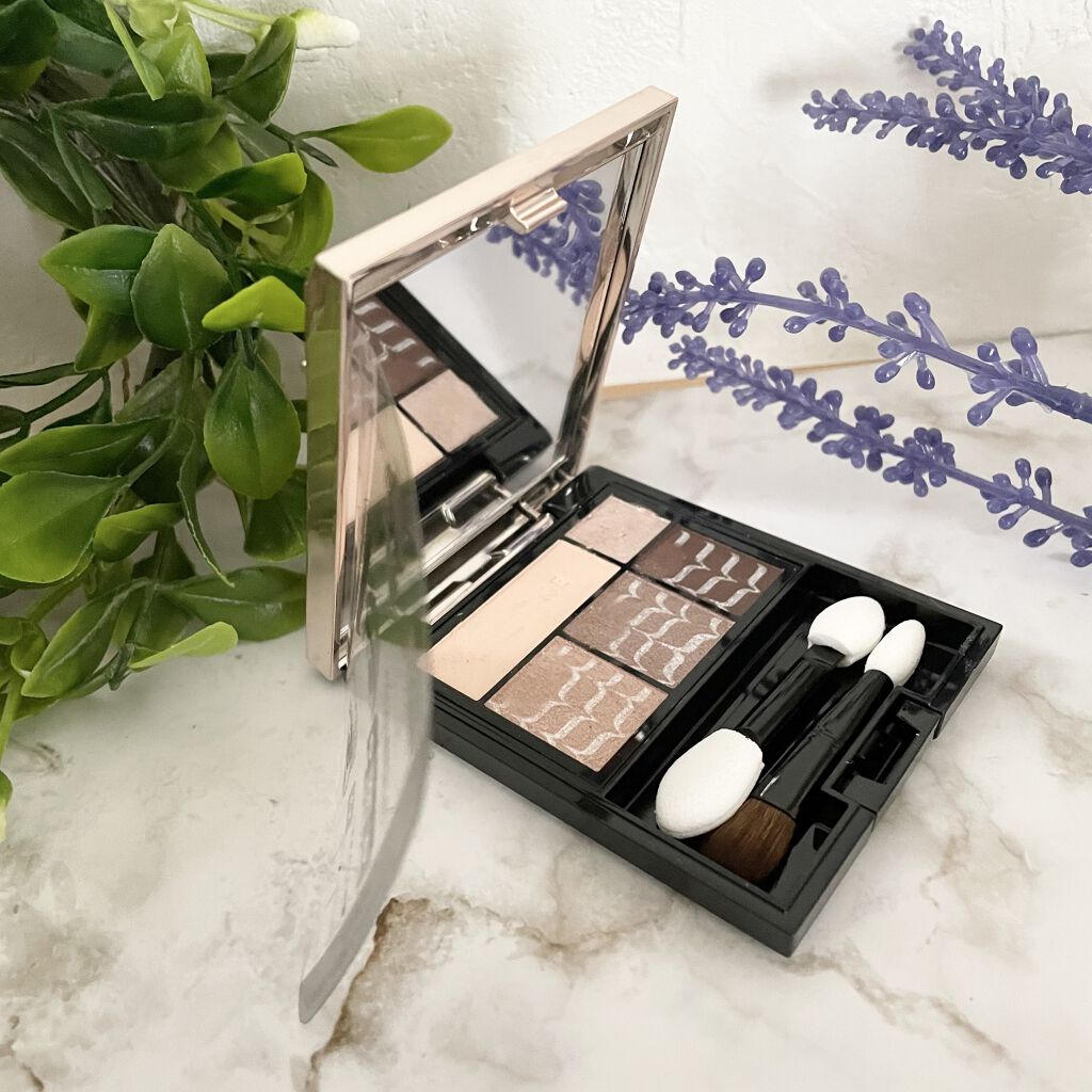 ドラマティックスタイリングアイズ BR505 ショコラカプチーノ/マキアージュ/アイシャドウパレットを使ったクチコミ（1枚目）