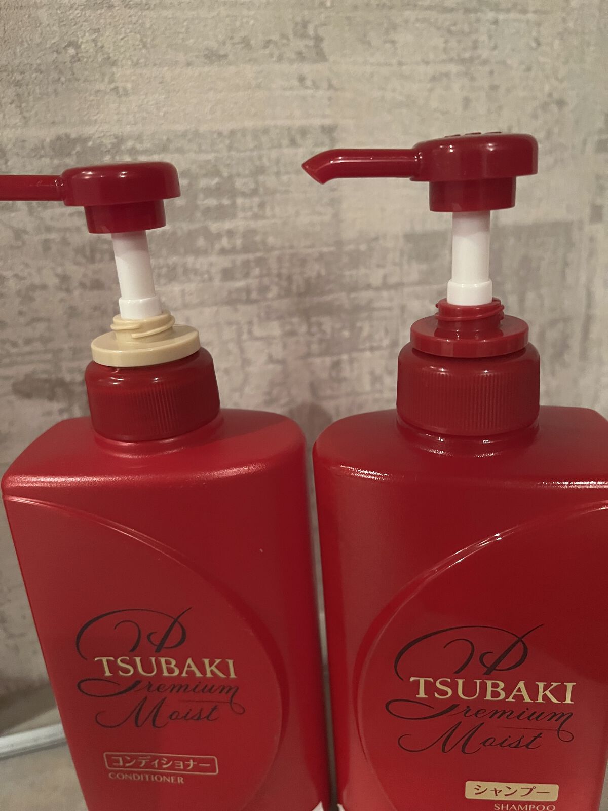 プレミアムモイスト シャンプー／ヘアコンディショナー/TSUBAKI/市販シャンプーを使ったクチコミ（1枚目）