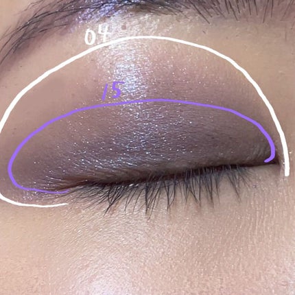 シングルアイシャドウ/aZTK/単色アイシャドウを使ったクチコミ(5枚目)