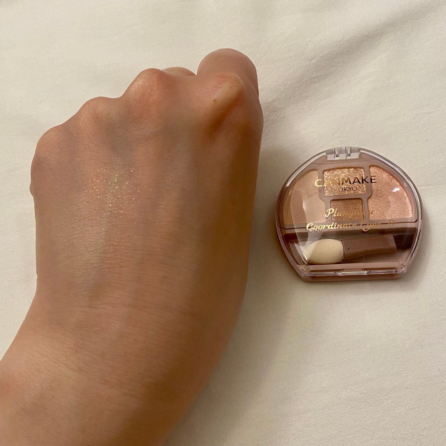 プランぷくコーデアイズ/キャンメイク/パウダーアイシャドウを使ったクチコミ(3枚目)