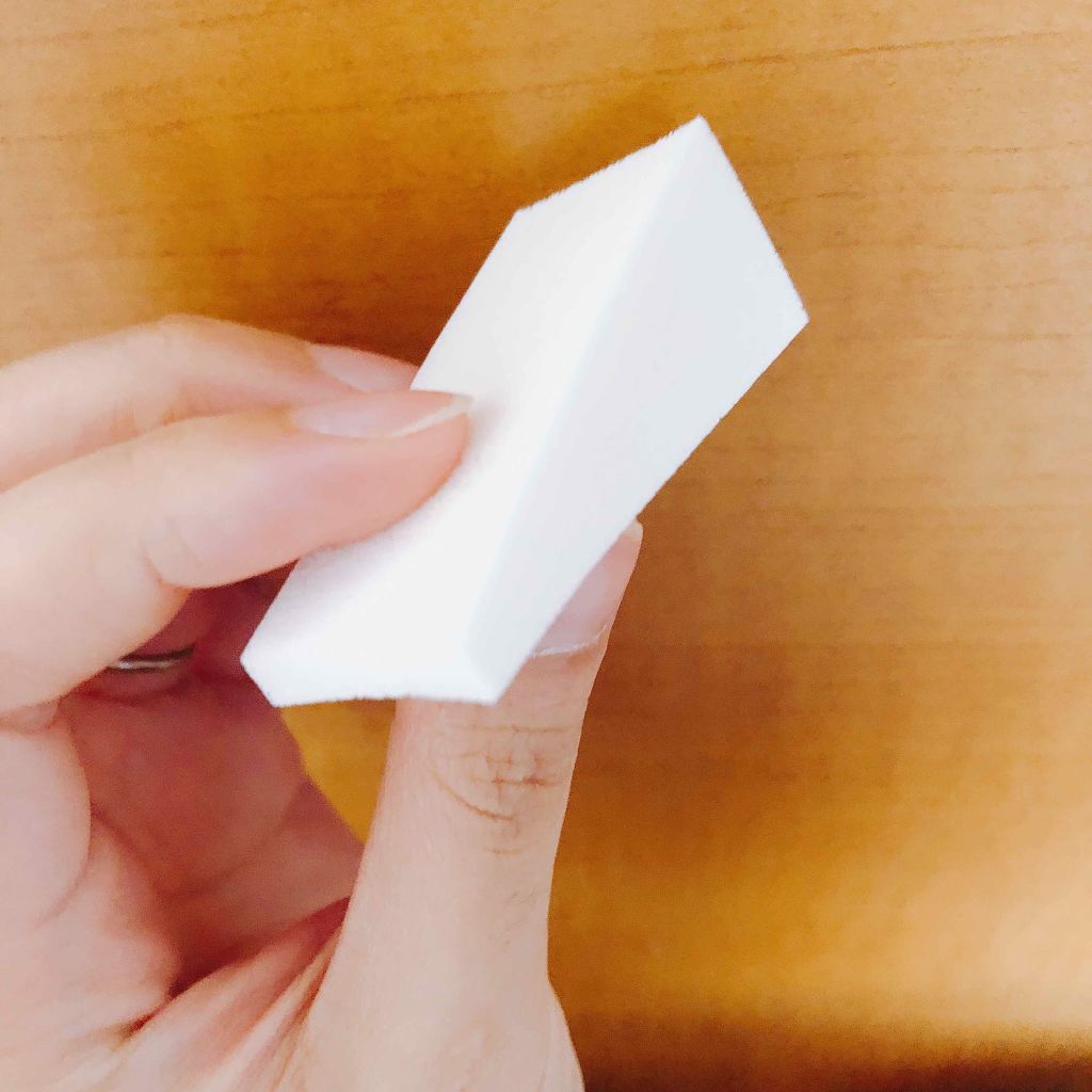 メイクアップスポンジ/無印良品/パフ・スポンジを使ったクチコミ(2枚目)