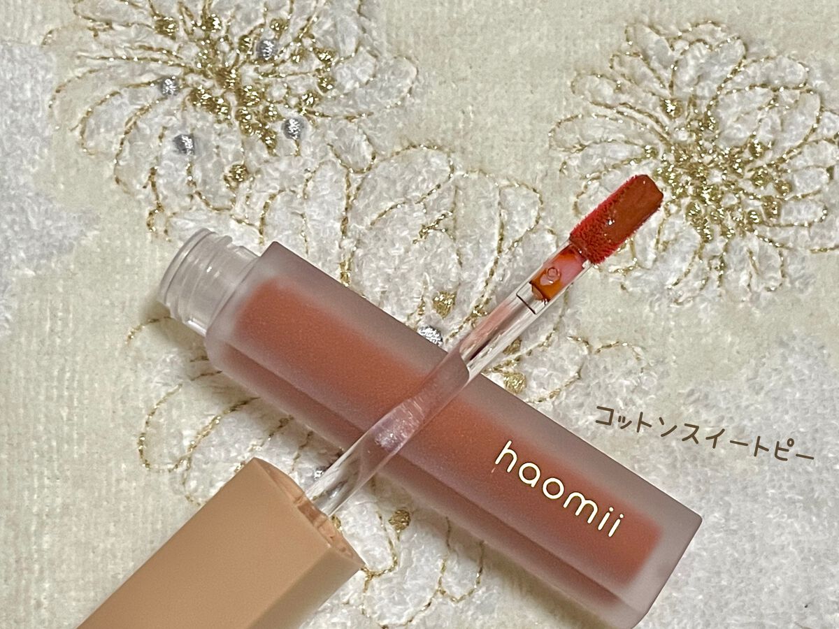Melty flower lip tint/haomii/口紅を使ったクチコミ(8枚目)