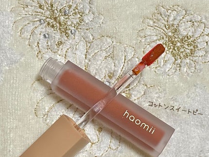 Melty flower lip tint/haomii/口紅を使ったクチコミ(8枚目)