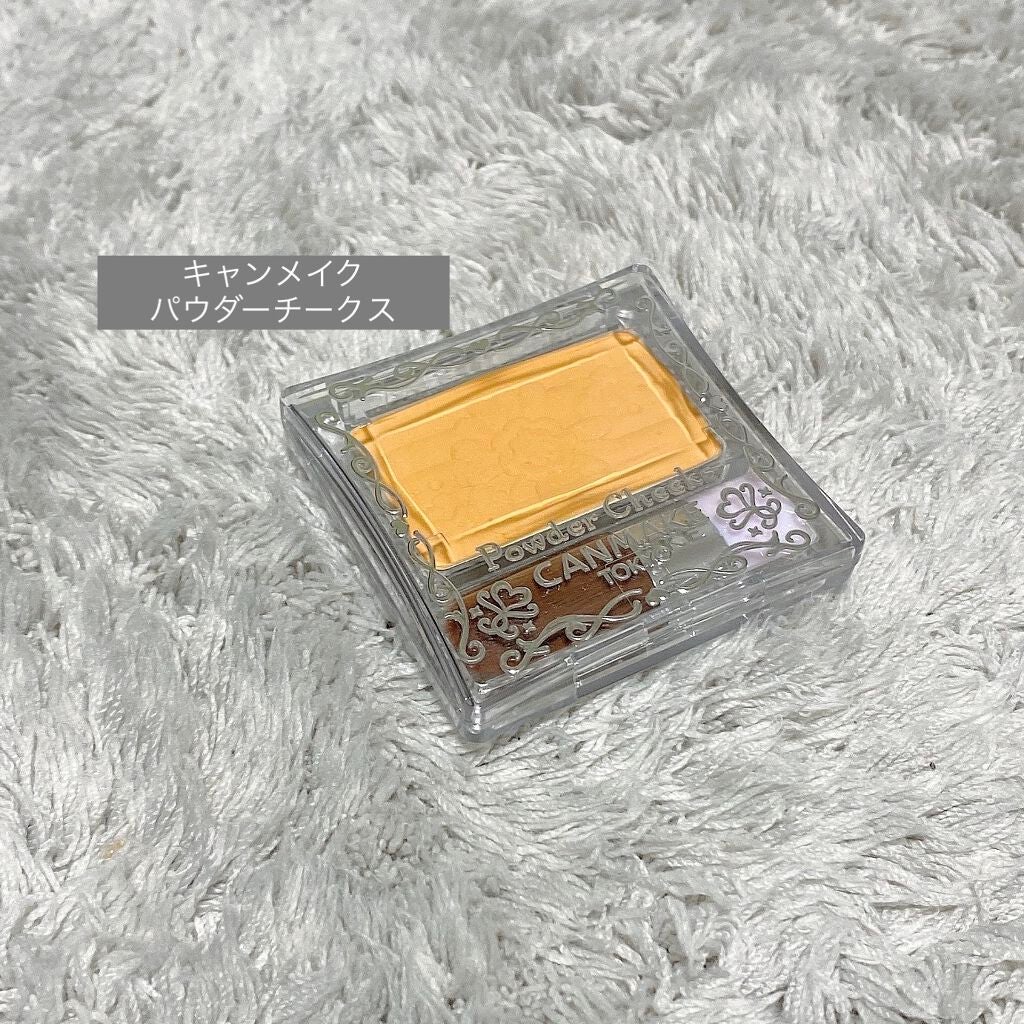 【旧品】パウダーチークス/キャンメイク/パウダーチークを使ったクチコミ(1枚目)