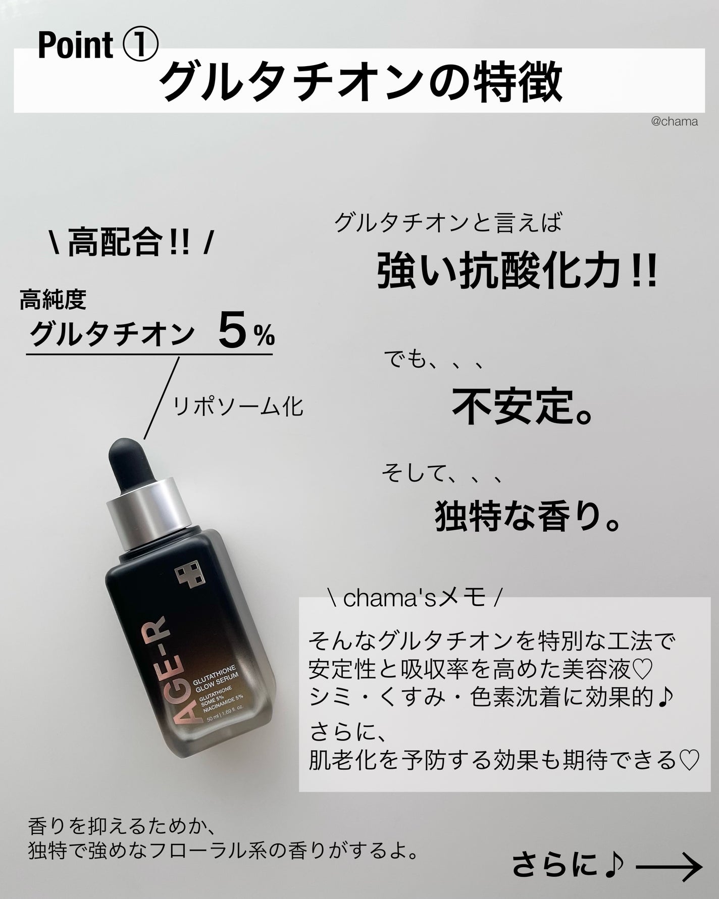 グルタチオングロウアンプル/MEDICUBE/美容液を使ったクチコミ(2枚目)