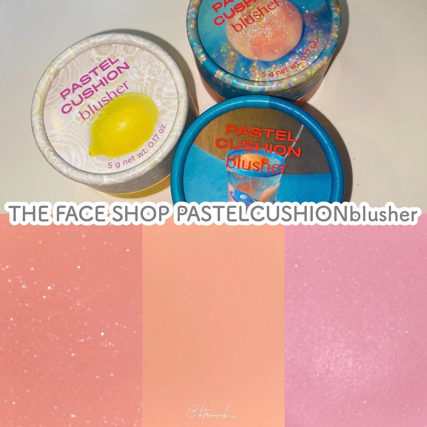 ðmomoð on LIPS ãðTHEFACESHOPPASTELCUSHIONblushe..ãïŒ1æç®ïŒ